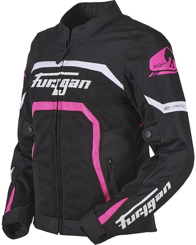 Blouson Moto Été FURYGAN Blouson été Mystic Evo lady noir-rose