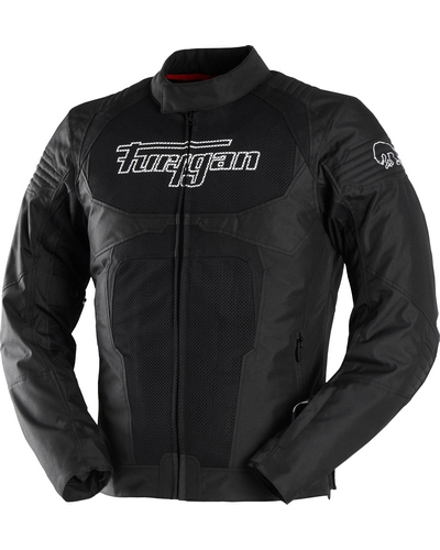 Blouson Moto Été FURYGAN Blouson WB08 vented + noir-blanc