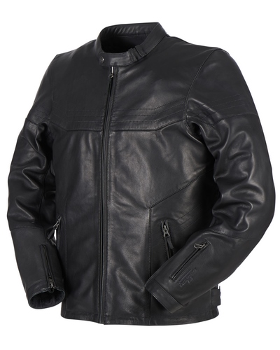 Blouson Cuir Moto FURYGAN Cuir Allan noir