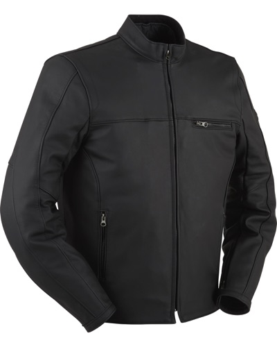 Blouson Cuir Moto FURYGAN Cuir Dany noir