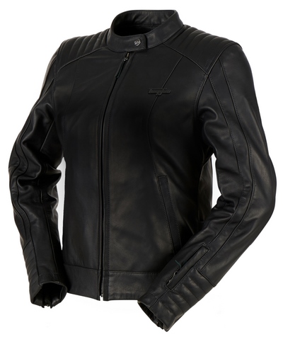 Blouson Cuir Moto FURYGAN cuir Shana noir