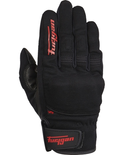 Gants Moto Été FURYGAN été Jet D3o noir-rouge