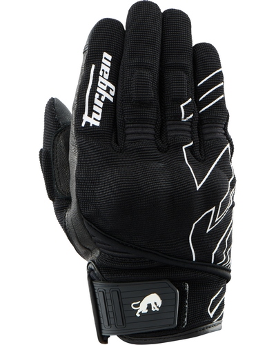 Gants Moto Été FURYGAN été Jet Néon D3o lady noir-blanc Gants Moto Été FURYGAN été Jet Néon D3o lady noir-blanc