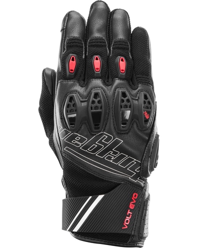 Gants Moto Été FURYGAN été Volt Evo noir-rouge
