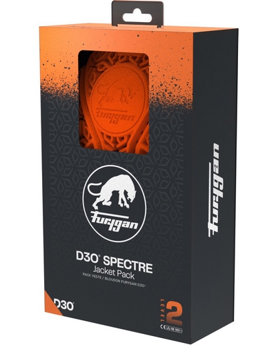 PROTECTION Epaule/coude/genoux FURYGAN pack blousons D3o Spectre L2 orange