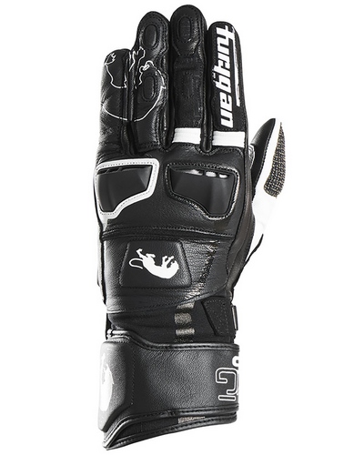 Gants Moto Racing FURYGAN Racing STYG15 noir-blanc