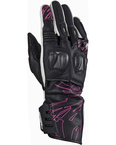 Gants Moto Racing FURYGAN RG20 lady noir-rose