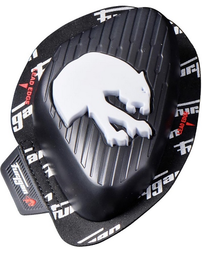 Protection Genoux Moto FURYGAN Slider genoux noir-blanc Protection Genoux Moto FURYGAN Slider genoux noir-blanc