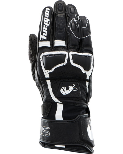 Gants Moto Racing FURYGAN Styg 15 Vented noir-blanc