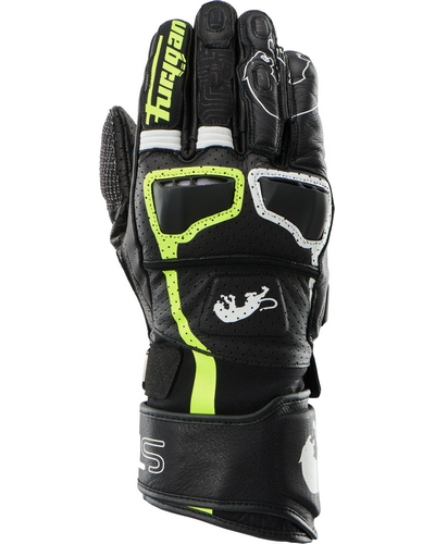Gants Moto Racing FURYGAN Styg 15 Vented noir-jaune