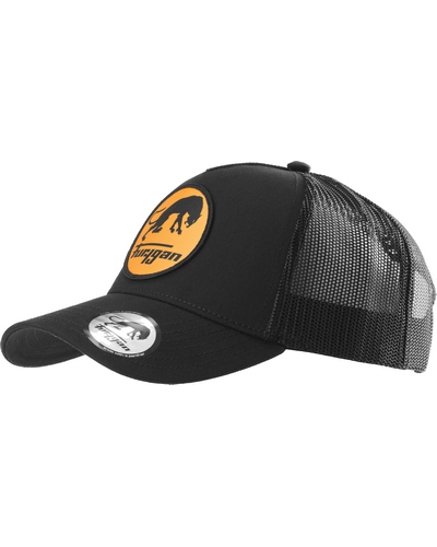 CASQUETTE FURYGAN Trucker logo noir-orange