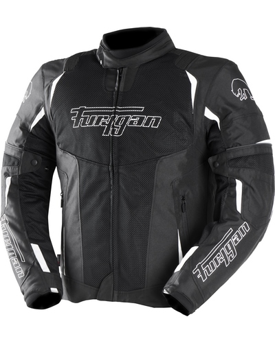 Blouson Textile Moto FURYGAN Ultraspark 3en1 + noir-blanc