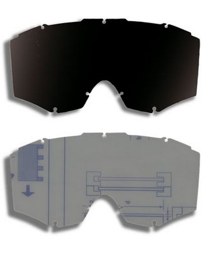 Écran Masque Moto GEAR Ecran incolore MX1/MX2 simple Écran Masque Moto GEAR Ecran incolore MX1/MX2 simple
