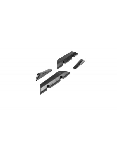 Clignotants Moto GILLES Kit cache ailettes GILLES TOOLING - noir