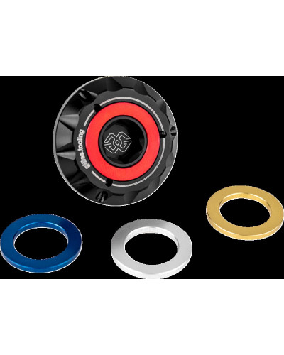 Moteur divers GILLES TOOLING BMW OILFILLER CAP M24X20 BLK
