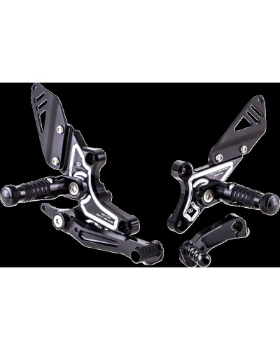 Commandes reculées GILLES TOOLING BMW R NINET ADJUSTABLE REARSET Commandes reculées GILLES TOOLING BMW R NINET ADJUSTABLE REARSET