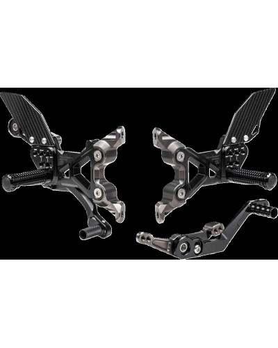 Commandes reculées GILLES TOOLING BMW S/M 1000 RR REARSET FXR Commandes reculées GILLES TOOLING BMW S/M 1000 RR REARSET FXR