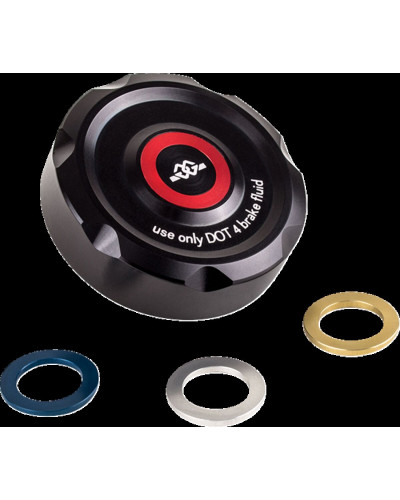 Guidon Moto GILLES TOOLING BRAKE FLUID CONTAINER COVER FR