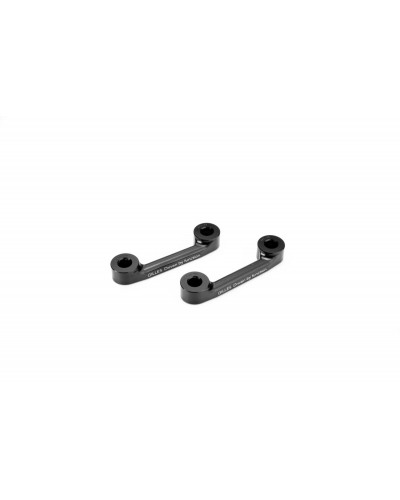 Repose Pieds Moto GILLES TOOLING DUCATI PASSENGER PEG KIT BLACK