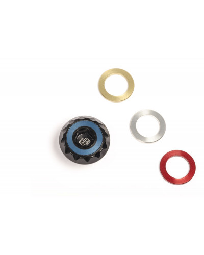 Moteur divers GILLES TOOLING OILFILLER CAP M20X25 BLK