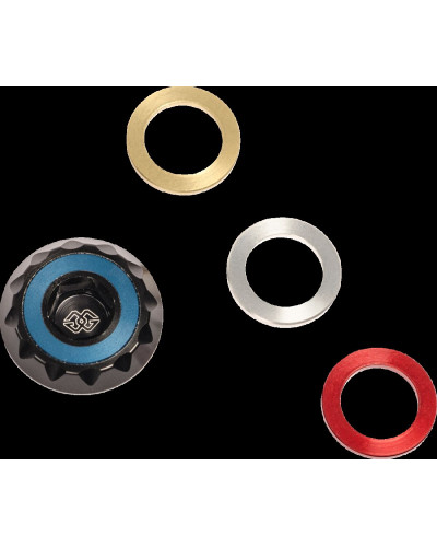 Moteur divers GILLES TOOLING OILFILLER CAP M20X25 BLK