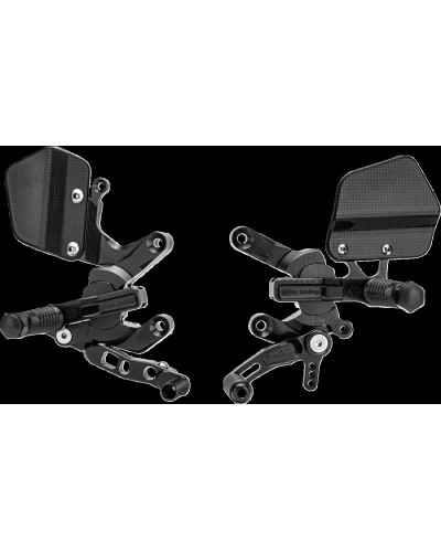 Commandes reculées GILLES TOOLING REARSET VCR BK Commandes reculées GILLES TOOLING REARSET VCR BK