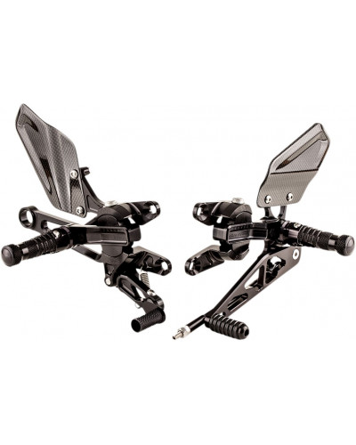Commandes reculées GILLES TOOLING REARSET VCR BK Commandes reculées GILLES TOOLING REARSET VCR BK