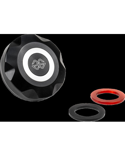Guidon Moto GILLES TOOLING RESERVOIR COVER BLACK Guidon Moto GILLES TOOLING RESERVOIR COVER BLACK