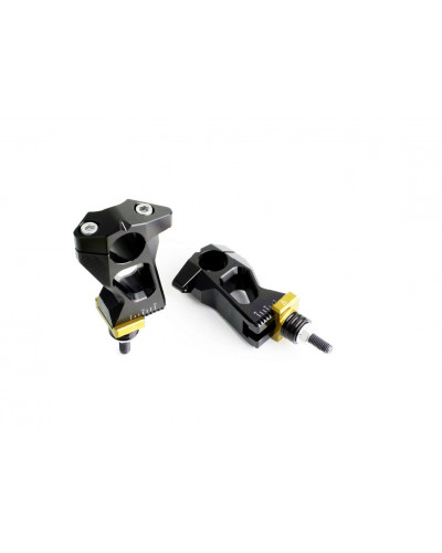 Guidon Moto GILLES TOOLING RISERS 2DGT BK/GD Guidon Moto GILLES TOOLING RISERS 2DGT BK/GD