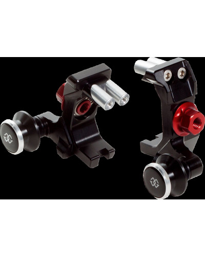 Guide Chaine Moto GILLES TOOLING YAMAHA AXB CHAIN ADJUSTER BLK