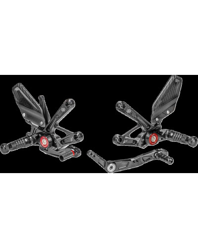 Commandes reculées GILLES TOOLING YAMAHA YZF-1R GYTR 2023- REARS Commandes reculées GILLES TOOLING YAMAHA YZF-1R GYTR 2023- REARS