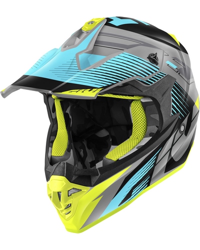 Casque Moto Cross GIVI 60.1 Fresh noir-bleu