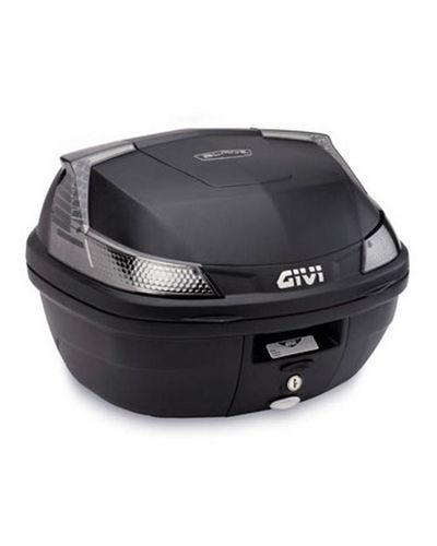 Top Case et Valise Moto Avec Platine GIVI B37 Tech Monolock Noir 37 litres