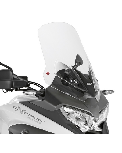 Bulle Spécifique GIVI Honda Crossrunner 800 2015-16 Incolore + 18 cm