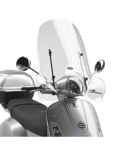 Bulle Spécifique GIVI Piaggio Vespa GTS 125/150/300 Super 2008-19