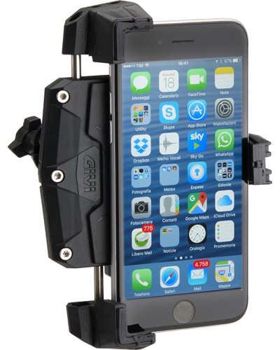 Support Smartphone GIVI Porte Smartphone GPS universel medium S920M