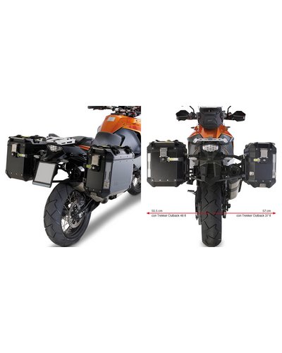 Porte Bagage Moto GIVI Support PL Outbak KTM 1290 Super Adv 2017-18