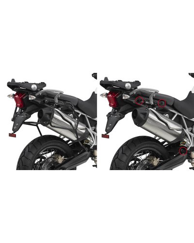 Porte Bagage Moto GIVI Support PLR Triumph Tiger 800/800XC/XR 2011-17