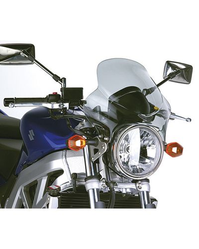 Tbest Pare-Brise Universel Pare-Brise Pare-Brise avec Support de Montage  pour 57in, Pare-Brise de Moto, Déflecteur de Moto 