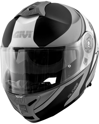 Casque Modulable Moto GIVI X.21 Challenger Globe noir-gris