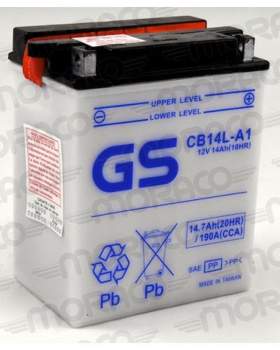 Batterie Moto GS Batterie GS CB14L-A1 Batterie Moto GS Batterie GS CB14L-A1