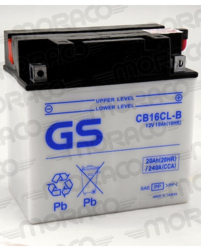 Batterie Moto GS Batterie GS CB16CL-B Batterie Moto GS Batterie GS CB16CL-B