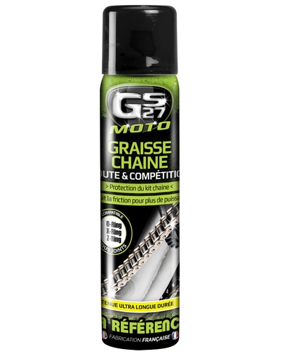 GS 27  GRAISSE CHAINE ROUTE 75 ml  