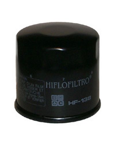 Filtre à Huile Moto HIFLOFILTRO HF138 FILTRE A HUILE HIFLOFILTRO