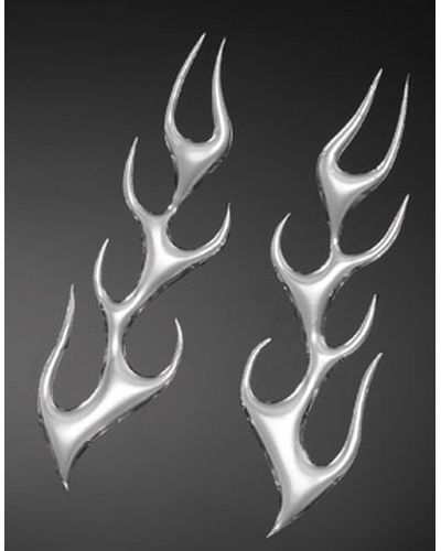 Stickers Déco Moto HIGHWAY HAWK Flammes 3D Small