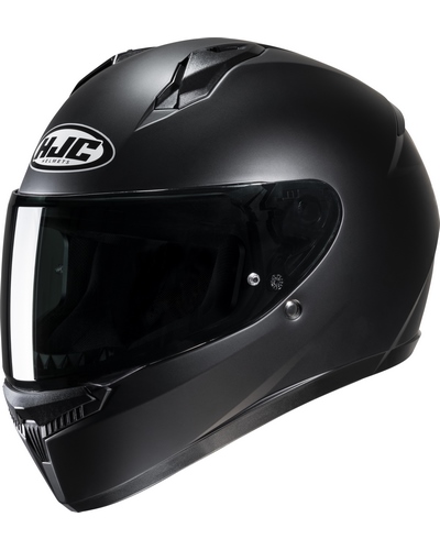 Casque Integral Moto HJC C-10 uni noir mat Casque Integral Moto HJC C-10 uni noir mat