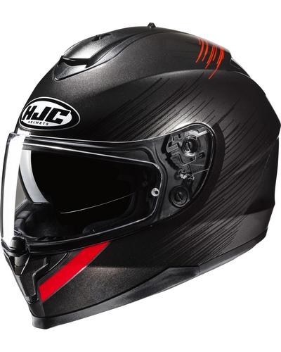 Casque Intégral Moto HJC C-70 N Sway noir-rouge