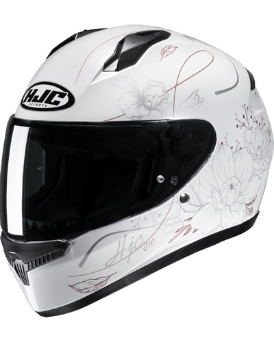 Casque Intégral Moto HJC C10 Epik lady blanc