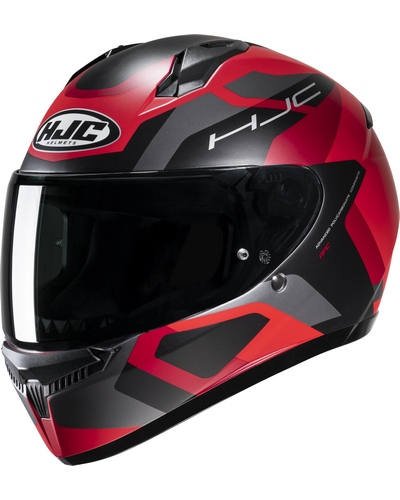 Casque Intégral Moto HJC C10 Tins rouge mat