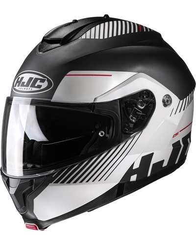 HJC  C91 Prod noir-blanc